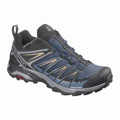 Salomon X ULTRA 3 GORE-TEX - Miesten Vaelluskengät - Laivastonsininen/Sininen